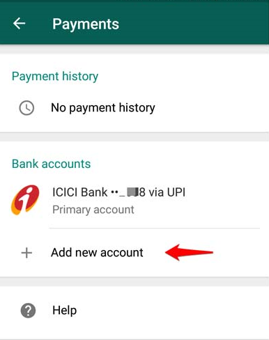 WhatsApp payments